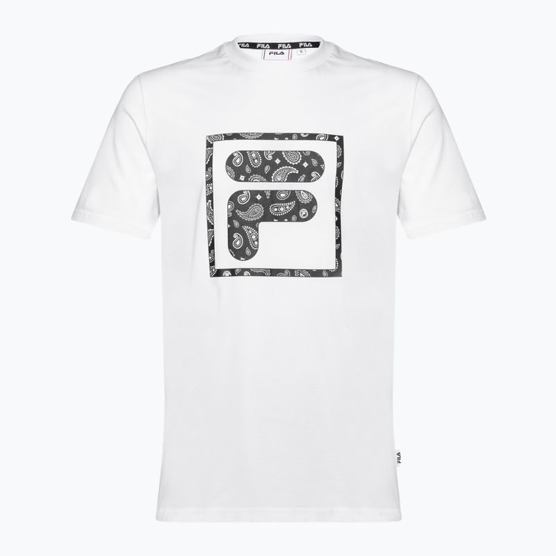 Pánské tričko FILA Longyan Graphic bright white 5