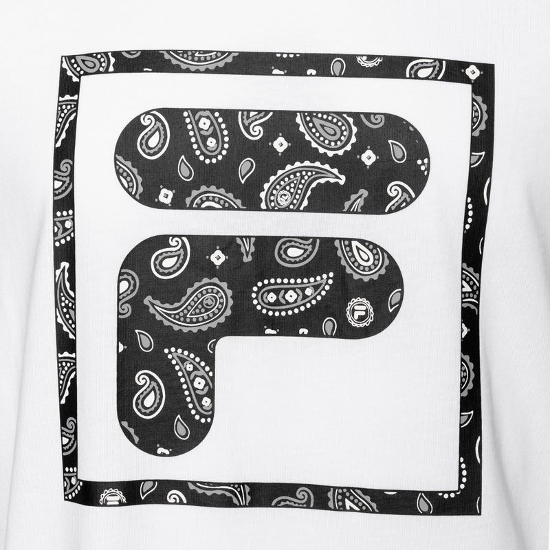 Pánské tričko FILA Longyan Graphic bright white 7