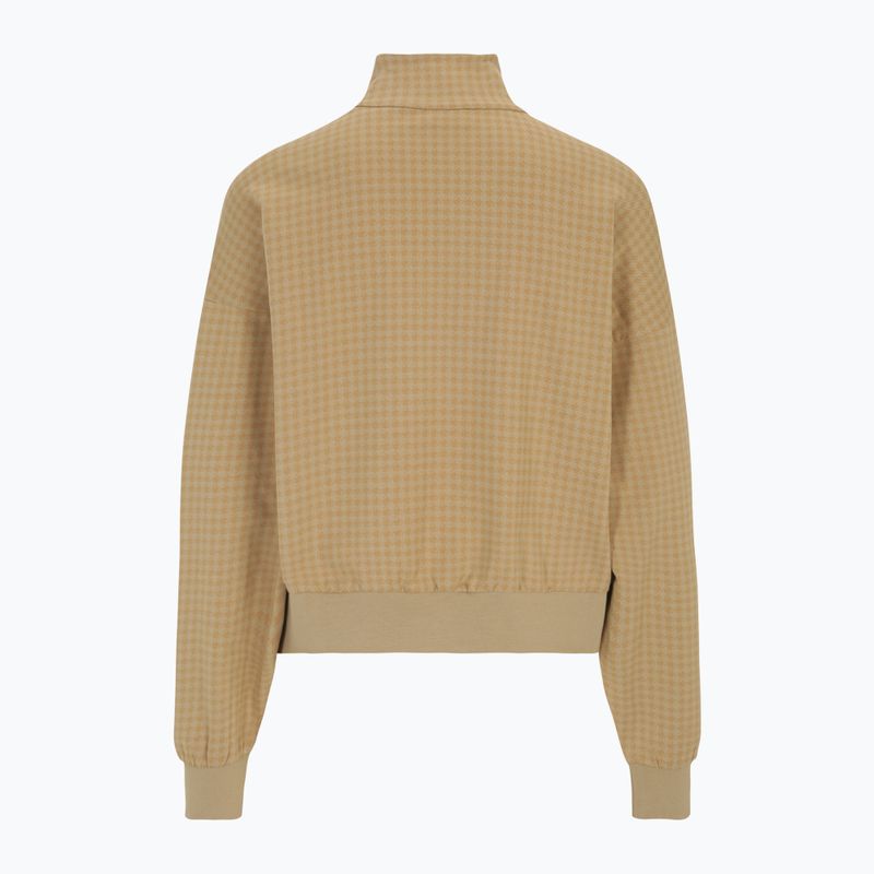 Dámská mikina FILA Liebau Aop Half Zip cornstalk pepita aop 2