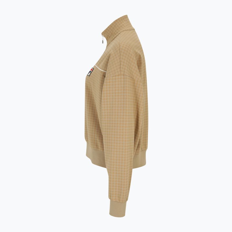 Dámská mikina FILA Liebau Aop Half Zip cornstalk pepita aop 3