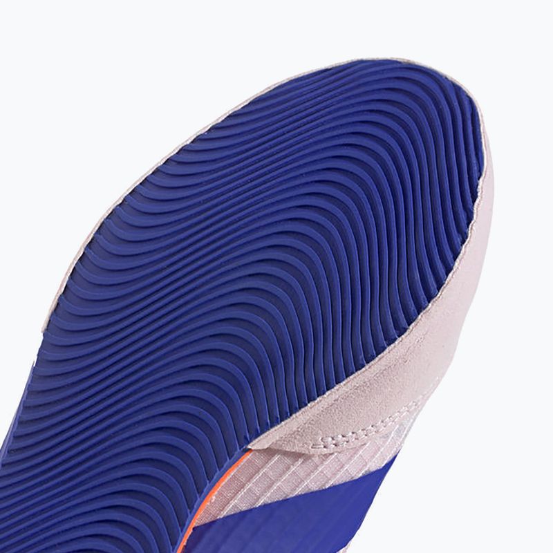 Boxerské boty adidas Box Hog 4 téměř růžová/lucid blue/impact orange 17