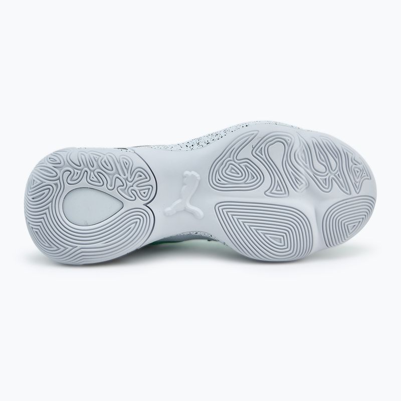 Pánské basketbalové boty  PUMA Genetics Speckle puma black/silver mist/jade frost 5