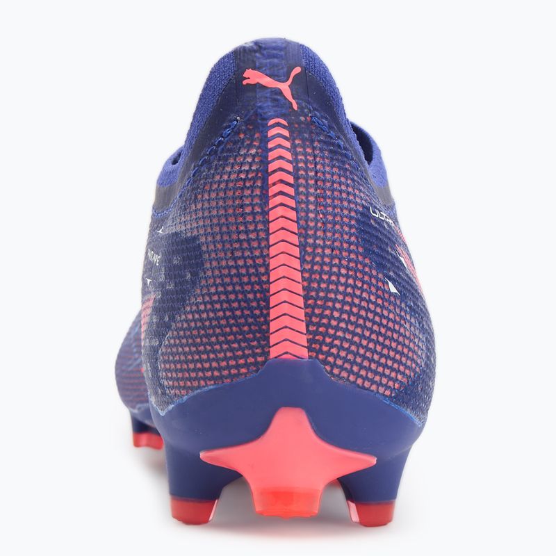 Kopačky PUMA Ultra 5 Pro FG/AG lapis lazuli/puma white/sunset gloe 6