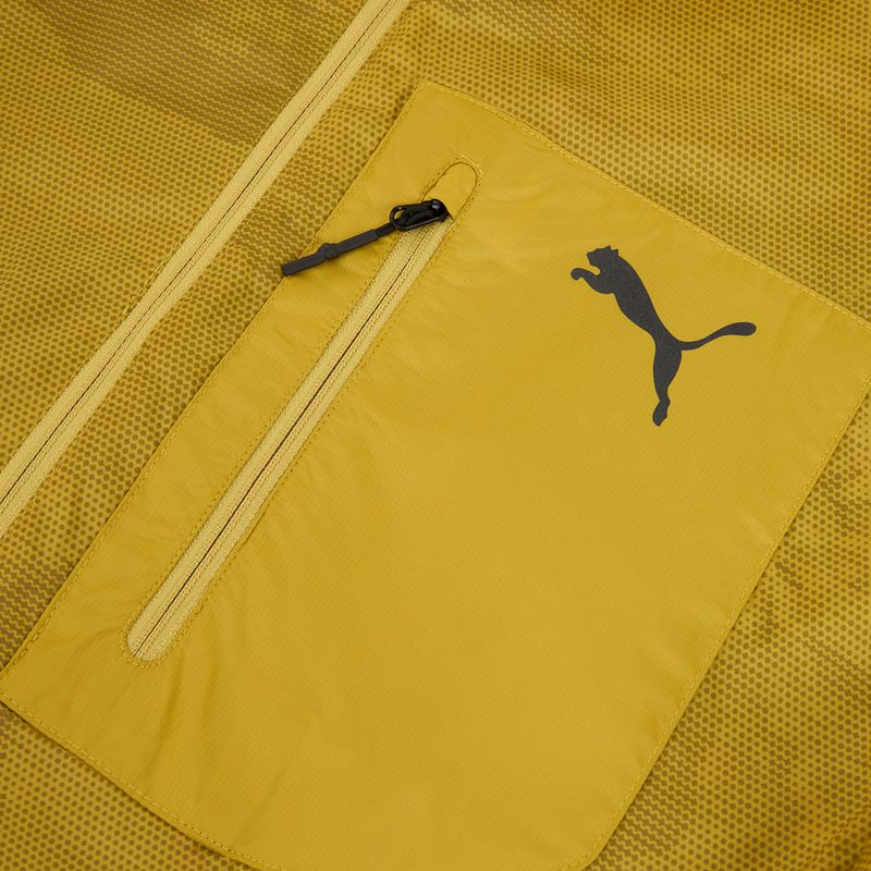 Pánská běžecká bunda Puma Seasons Windcell Running Jacket gold 3
