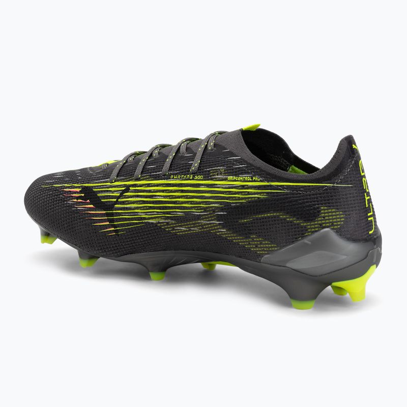 Pánské kopačky PUMA Ultra 5 Ultimate FG matte aged silver/yellow alert/sun struck 2