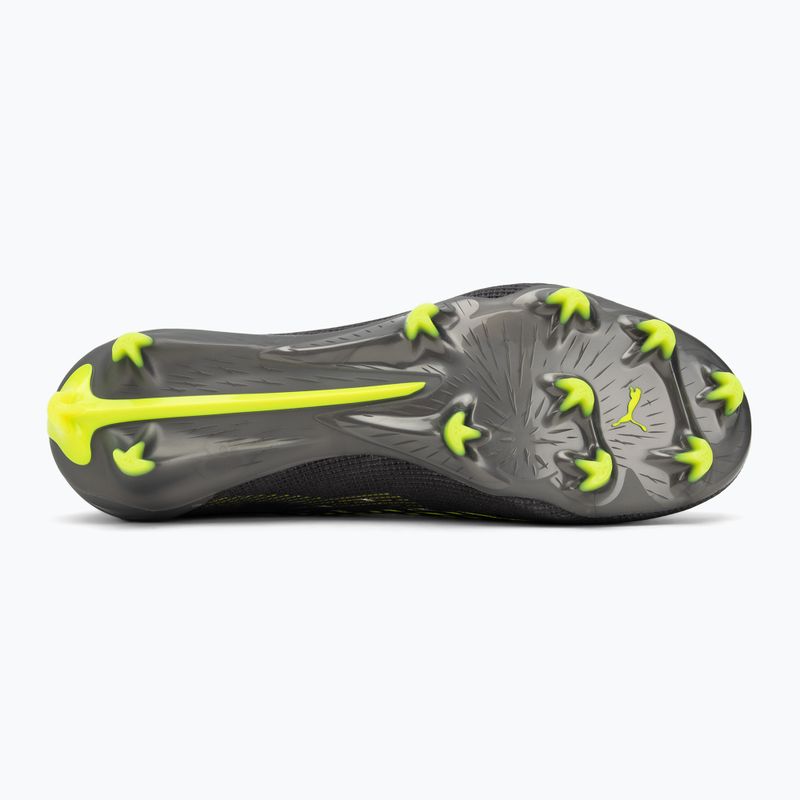 Pánské kopačky PUMA Ultra 5 Ultimate FG matte aged silver/yellow alert/sun struck 4