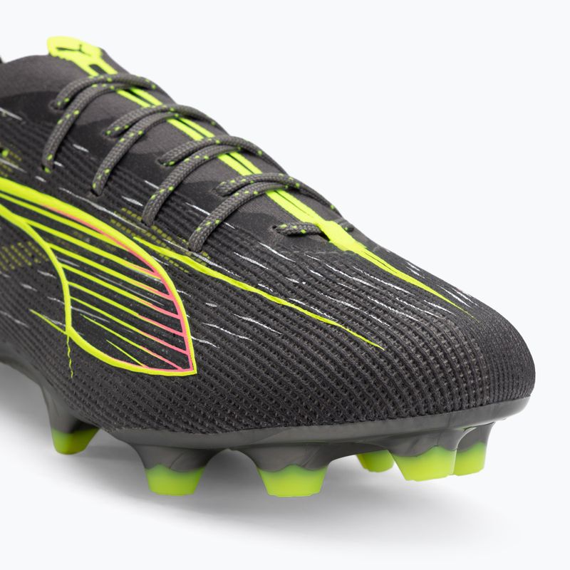 Pánské kopačky PUMA Ultra 5 Ultimate FG matte aged silver/yellow alert/sun struck 7