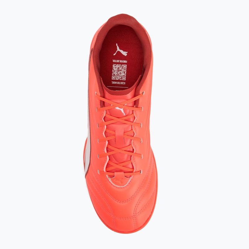 Pánské kopačky PUMA King Pro TT glowing red/ puma white/ red fire 5