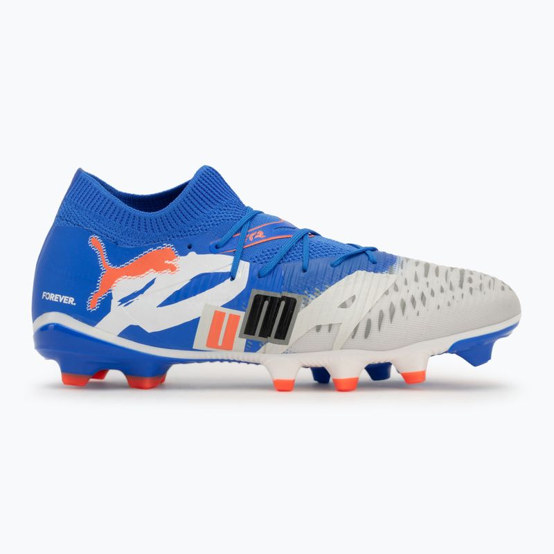 Pánské kopačky PUMA Future 8 Match Forever FG/AG white/ultra blue/feather gray/puma black/glowing red 2