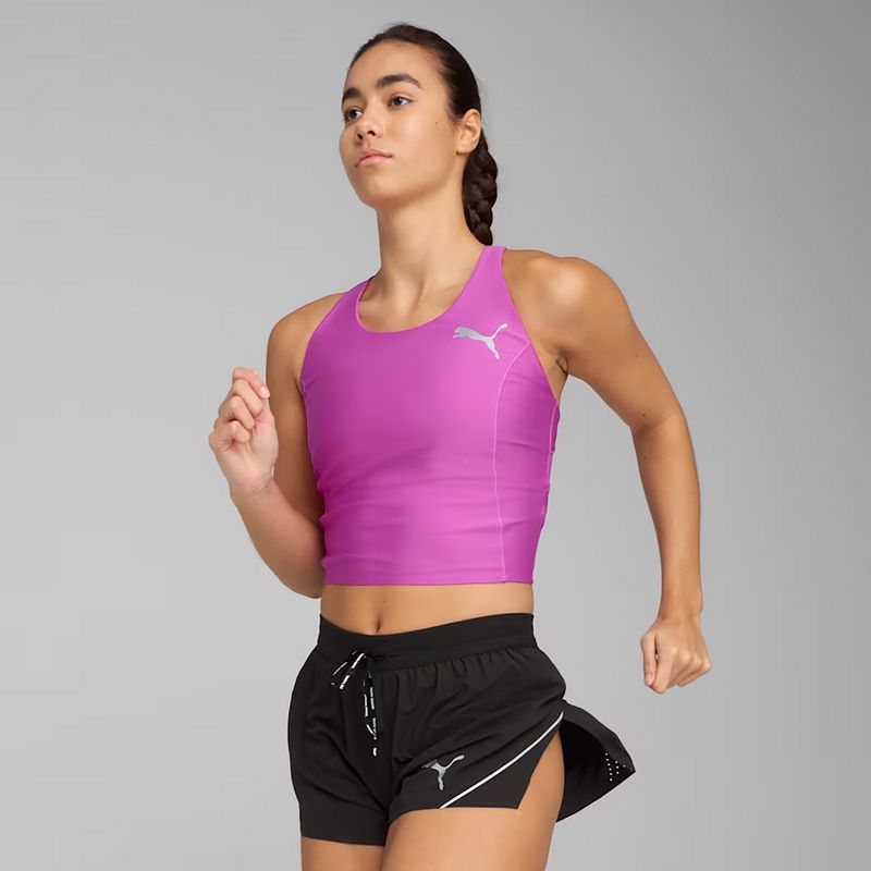 Dámské běžecké tričko PUMA Raceday Ultraform Corp wild berry 3