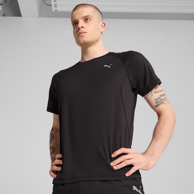 Pánské běžecké tričko PUMA Run Velocity Tee Poly puma černá 3