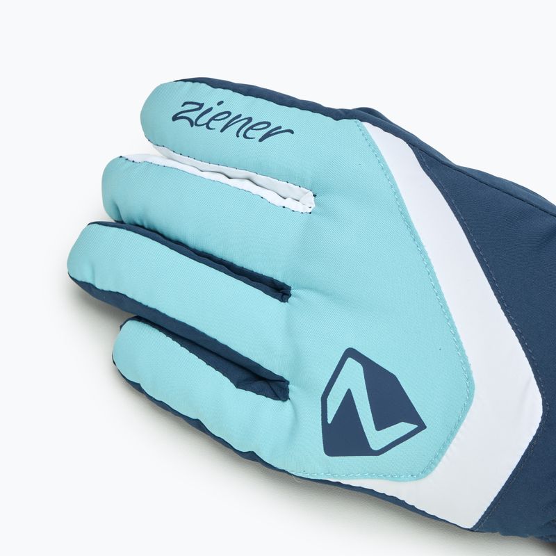 Dětské lyžařské rukavice ZIENER Loriko AS dark navy 4