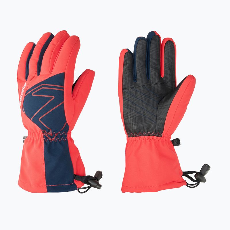 Dětské lyžařské rukavice ZIENER Laval Aquashield AW fiery red