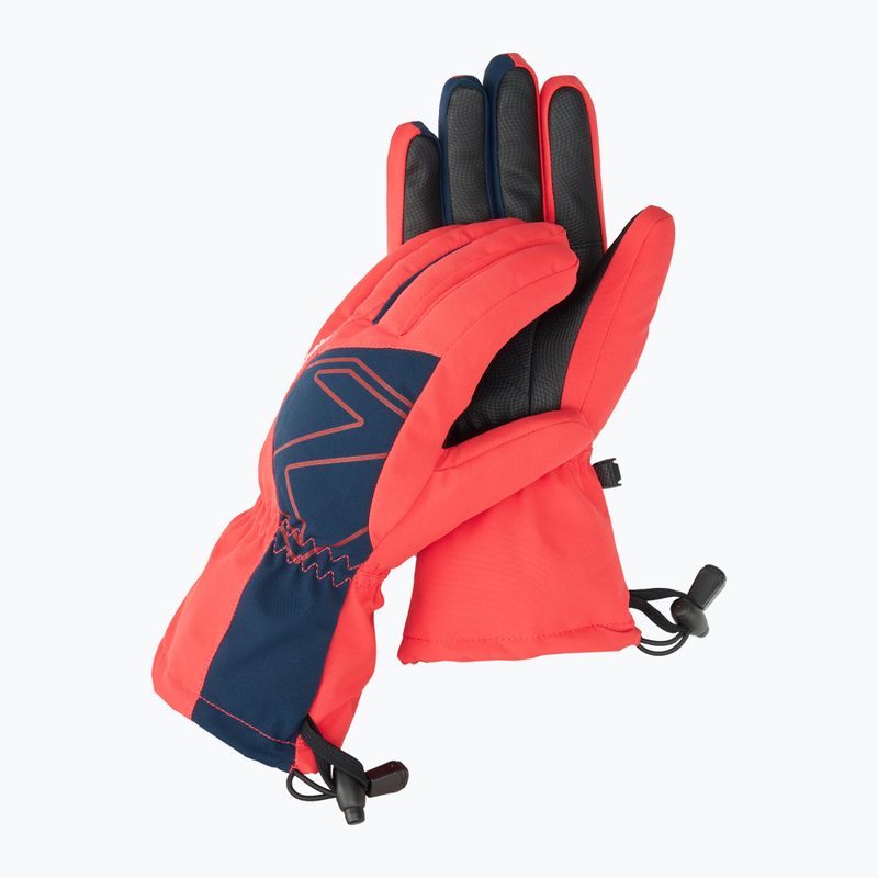 Dětské lyžařské rukavice ZIENER Laval Aquashield AW fiery red 2