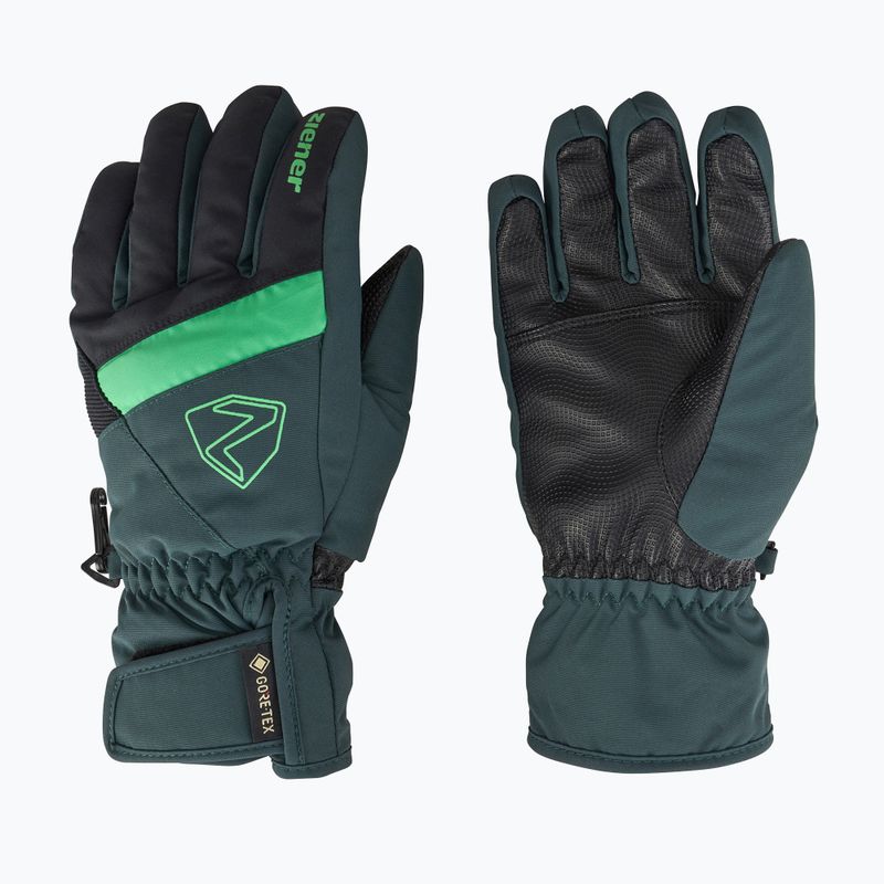 Dětské lyžařské rukavice ZIENER Leif GTX dark jungle