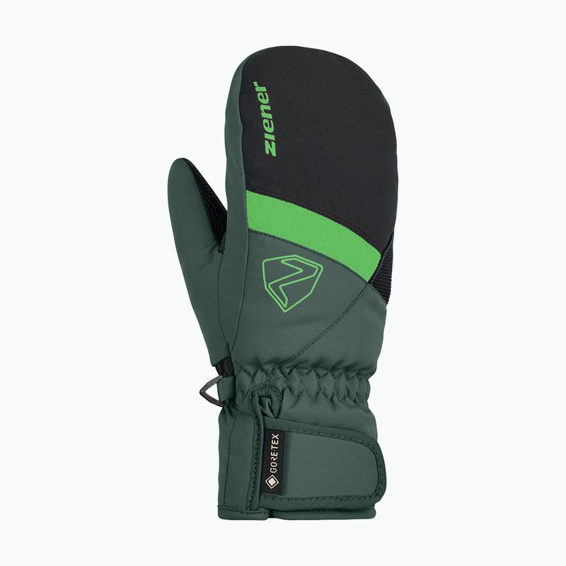 Dětské lyžařské rukavice ZIENER Levin GTX Mitten dark jungle 8