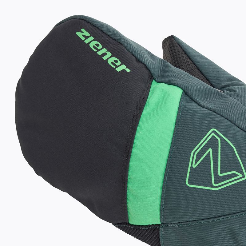 Dětské lyžařské rukavice ZIENER Levin GTX Mitten dark jungle 5