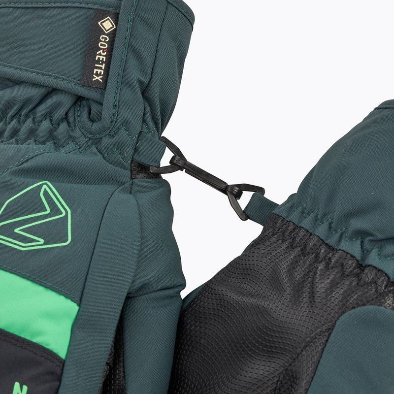 Dětské lyžařské rukavice ZIENER Levin GTX Mitten dark jungle 6