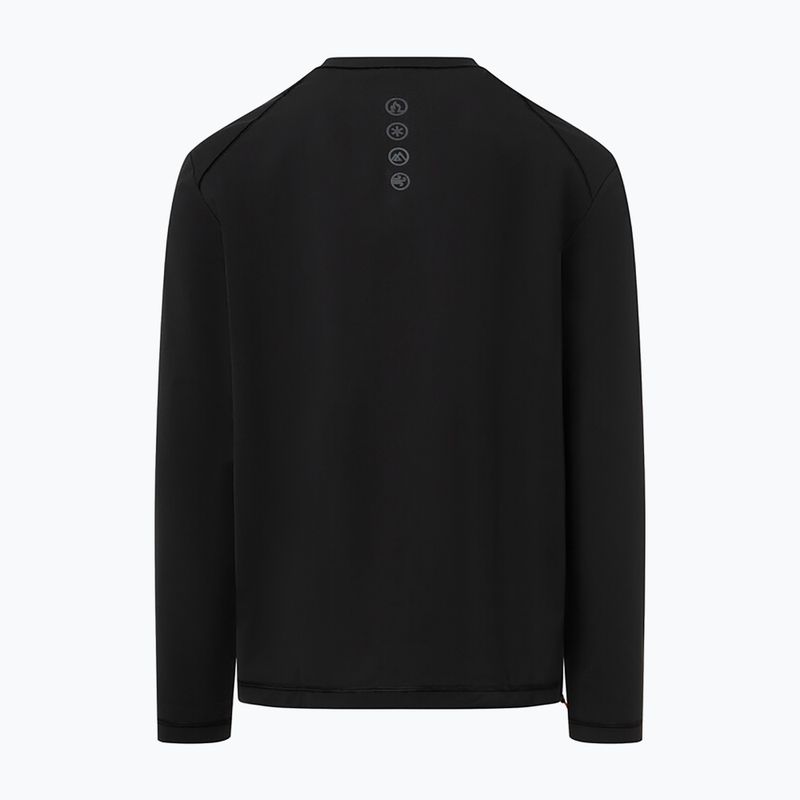 Pánská termoakční mikina BOGNER FIRE+ICE Alejo 1/4 Zip black 2