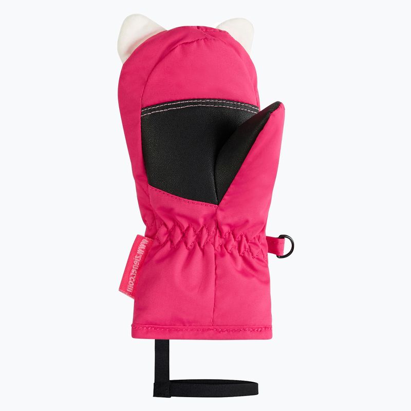 Dětské lyžařské rukavice ZIENER Lanimalo-Z pop pink 3