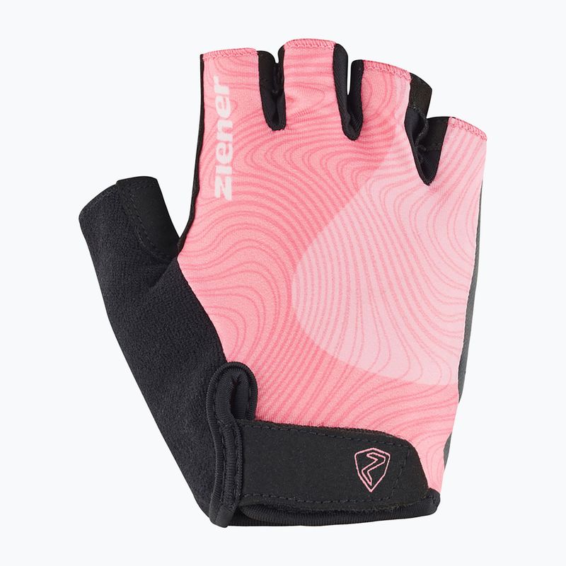 Dámské cyklistické rukavice ZIENER Cleni-Z Lady strawberry sorbet 2