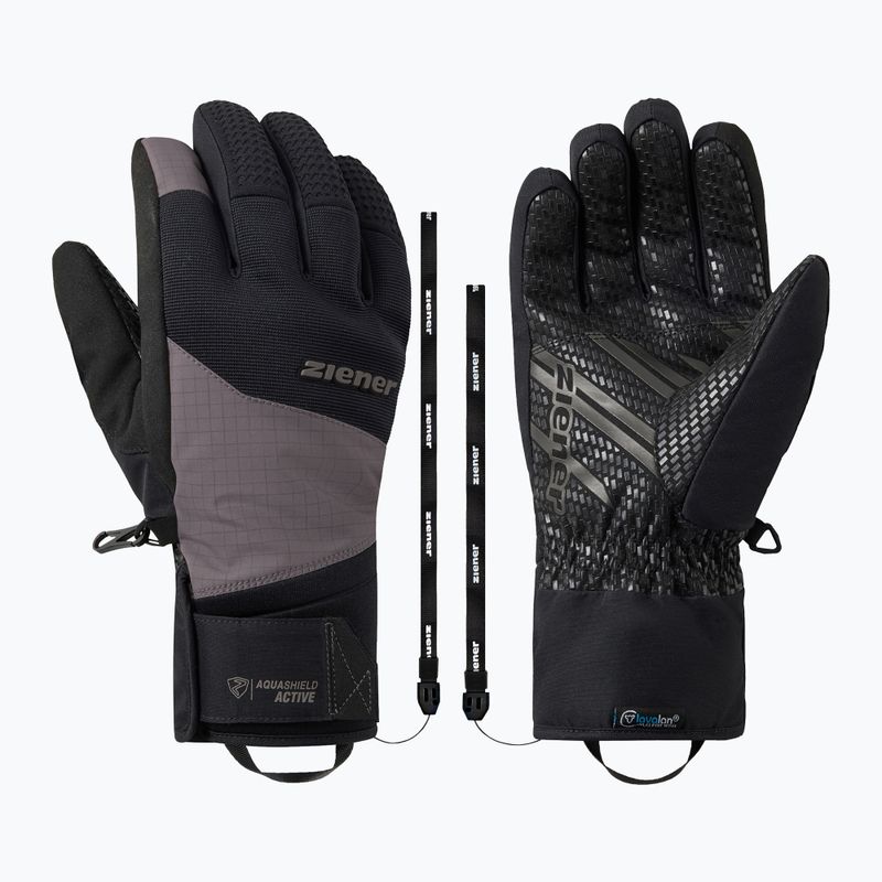 Pánské lyžařské rukavice Ziener Gastius-Z Aquashield AW Glove magnet