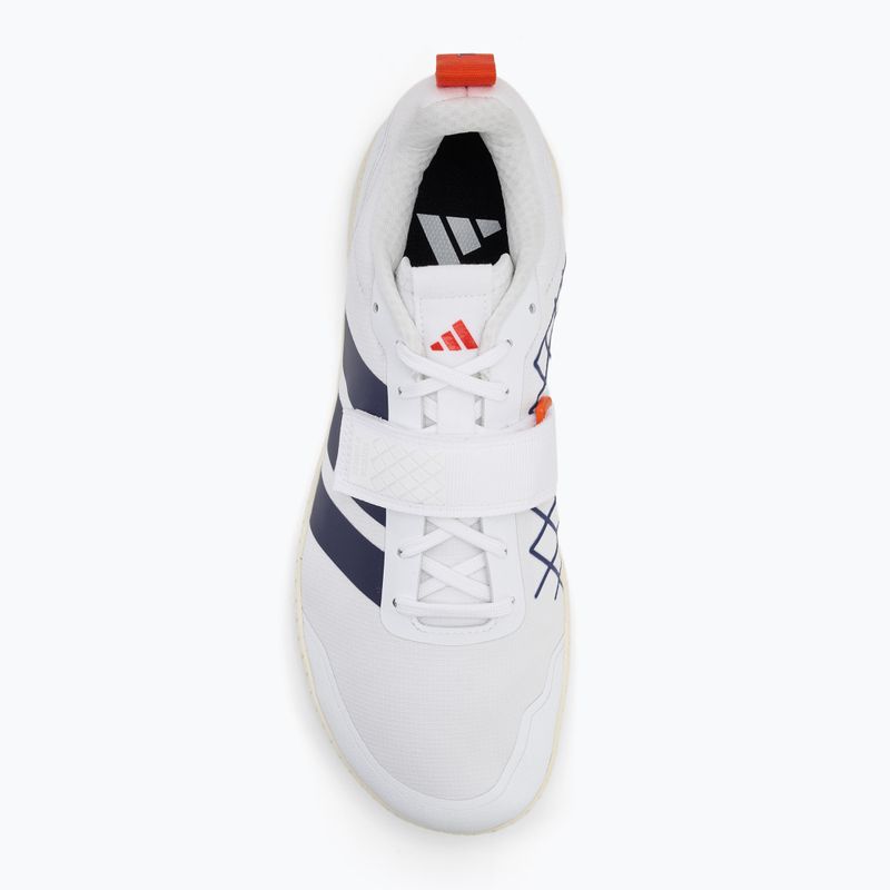 Vzpěračské boty adidas The Total 2 Footwear white/dark blue/royal blue 5