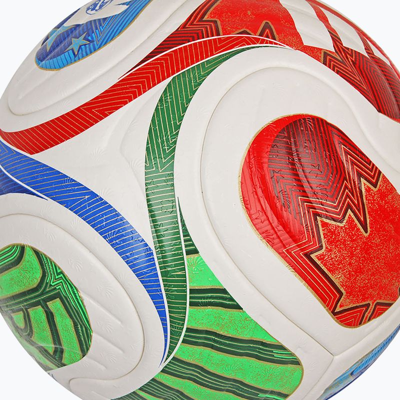 Fotbalový míč adidas Trionda Pro World Cup white/blue velikost 5 6