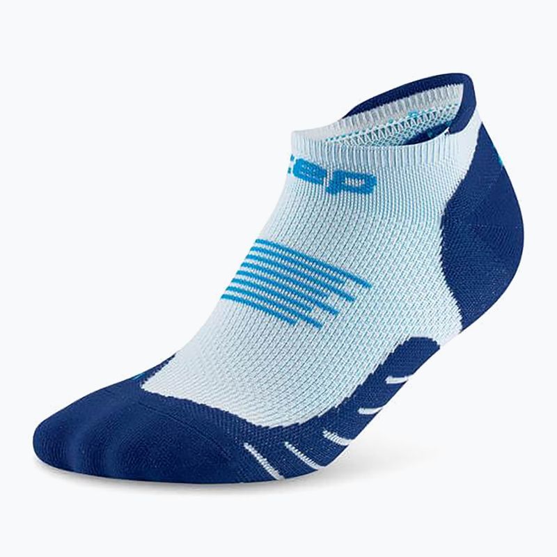 Dámské kompresní ponožky CEP Run No Show 5.0 ice/blue 2