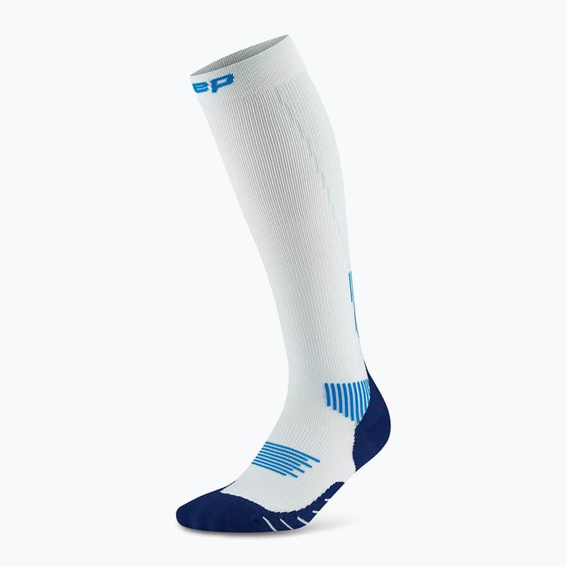 Pánské kompresní ponožky CEP Run Tall 5.0 ice/blue 2