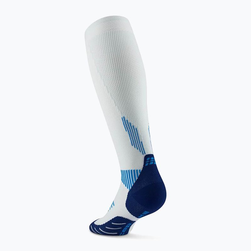 Pánské kompresní ponožky CEP Run Tall 5.0 ice/blue 3