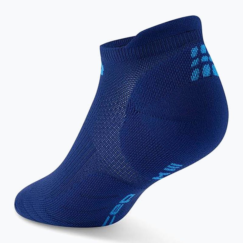 Pánské kompresní ponožky CEP Run No Show 5.0 dark blue 3