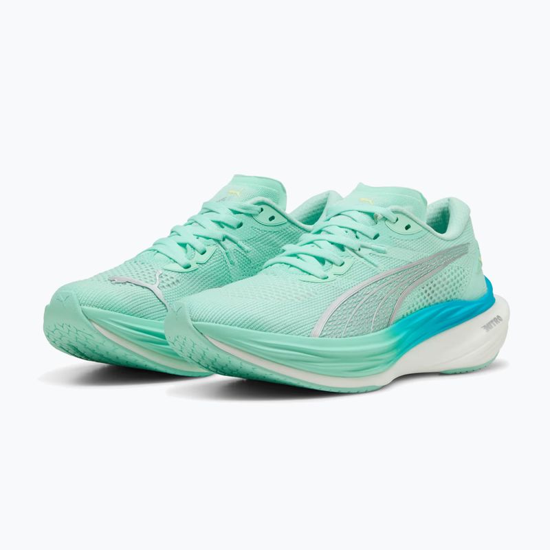 Dámské běžecké boty PUMA Deviate Nitro 3 mint melt/speed blue 11