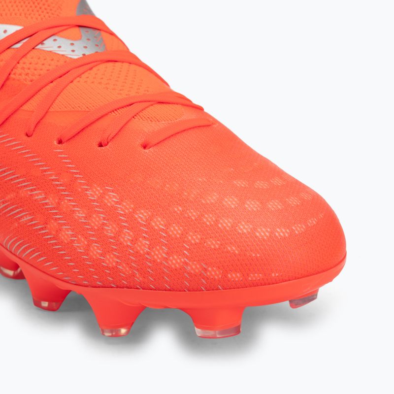 Dětské kopačky PUMA Future 9 Pro FG/AG Jr glowing red/puma white/puma black/puma silver 7