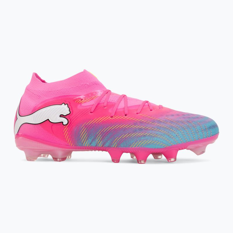 Kopačky PUMA Future 9 Pro FG/AG poison pink/sun stream/bright aqua/puma white 2