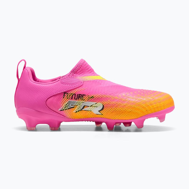Dětské kopačky PUMA Future 9 Match LL FG/AG Jr poison pink/puma wht/sun stream/bright aqua/puma blk 9