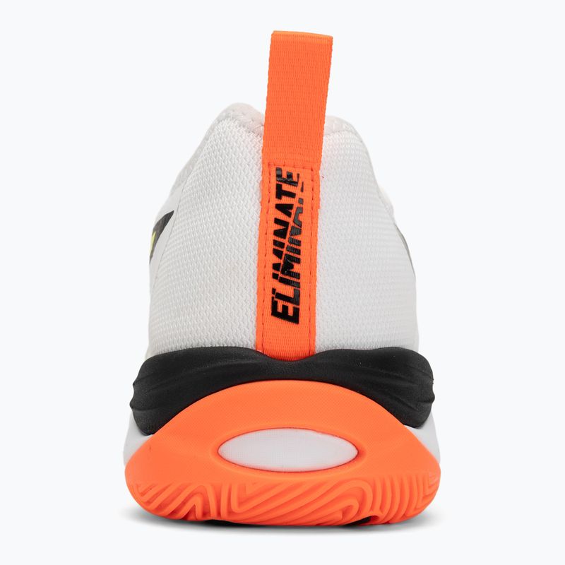 Boty na házenou PUMA Eliminate Nitro 4 Game On puma white/glowing red/ultra blue 6