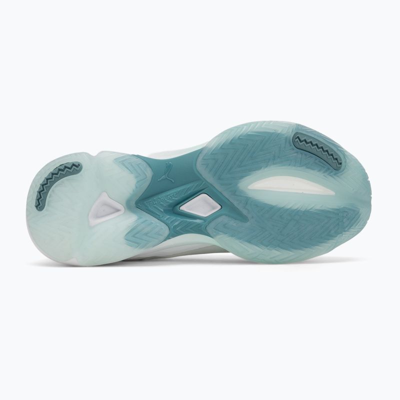 Dámské boty na házenou PUMA Vantage Nitro Game On Puma White/Baltic Blue/Fresh Water 4