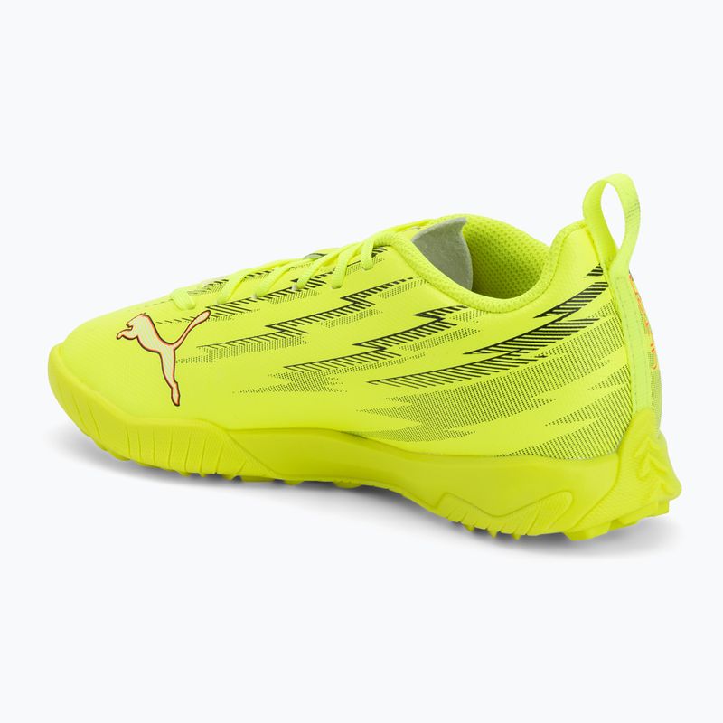Dětské kopačky PUMA Ultra 6 Play TT Jr yellow alert/puma black/glowing red/lime squeeze 3