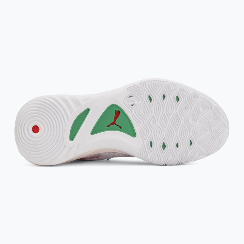 Basketbalové boty PUMA All-Pro NITRO 2 puma white/sunblaze 4