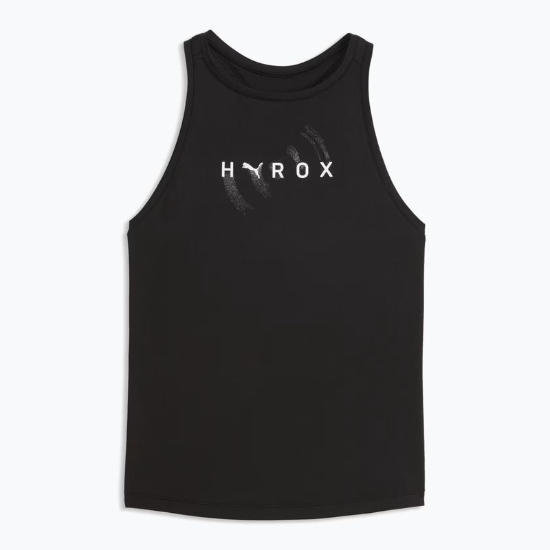 Dámské tréninkové tričko PUMA x HYROX Cloudspun Racerback Tank puma black 4