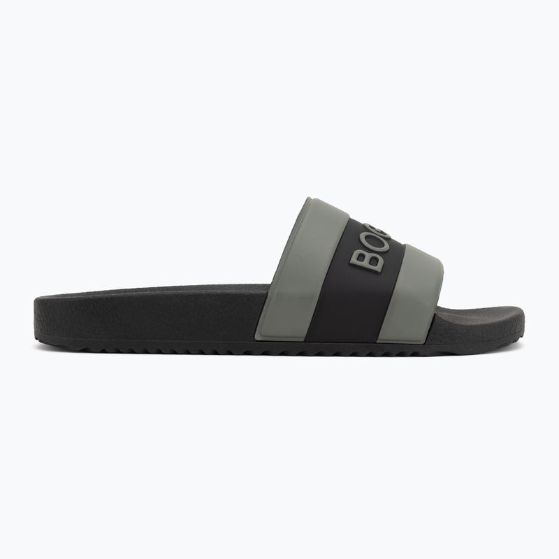 Pánské pantofle BOGNER Belize 4 F black/olive 2