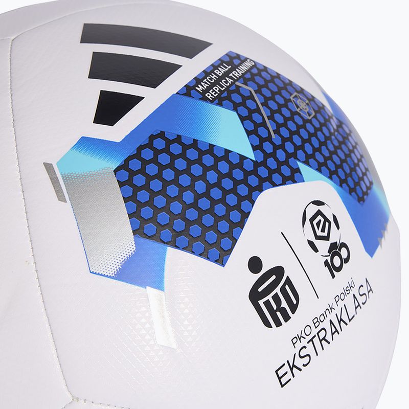 Fotbalový míč Adidas Ekstraklasa 26/27 Training white/blue 3