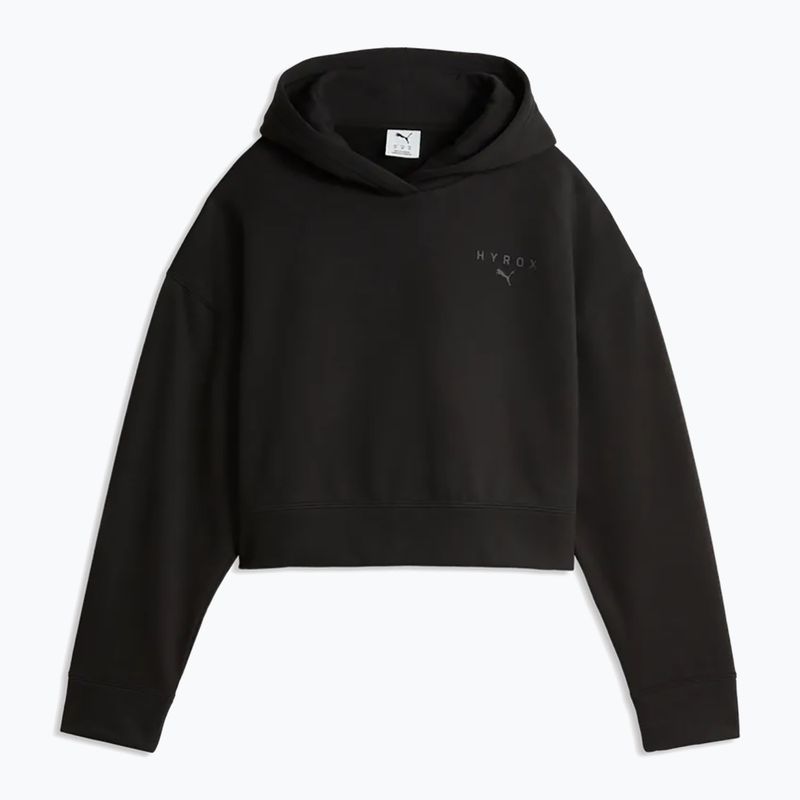 Dámská mikina PUMA x HYROX World Cropped Hoodie puma black