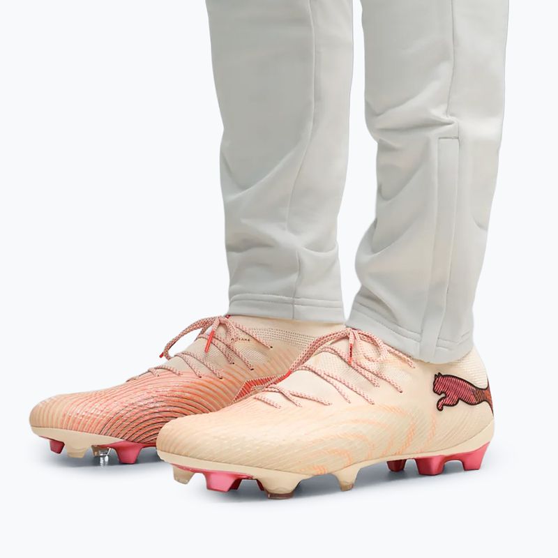 Kopačky PUMA Future 9 Ultimate FG sugared almond/puma white/ultra red/puma black 9