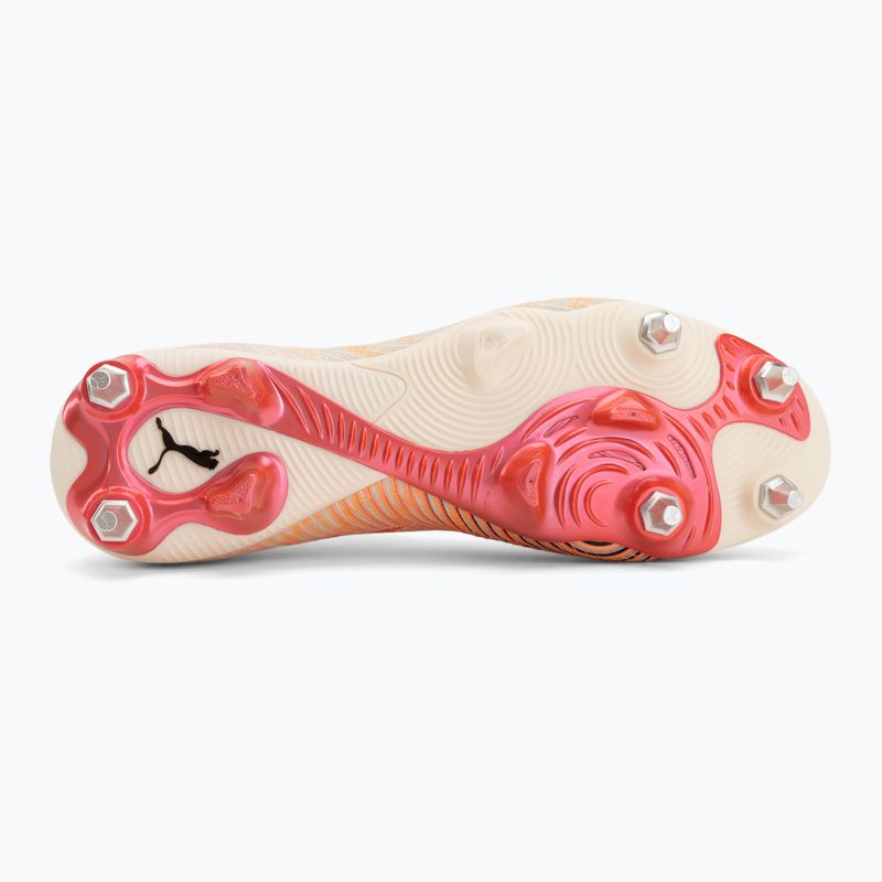 Kopačky PUMA Future 9 Ultimate MxSG sugared almond/puma white/ultra red/puma black 4