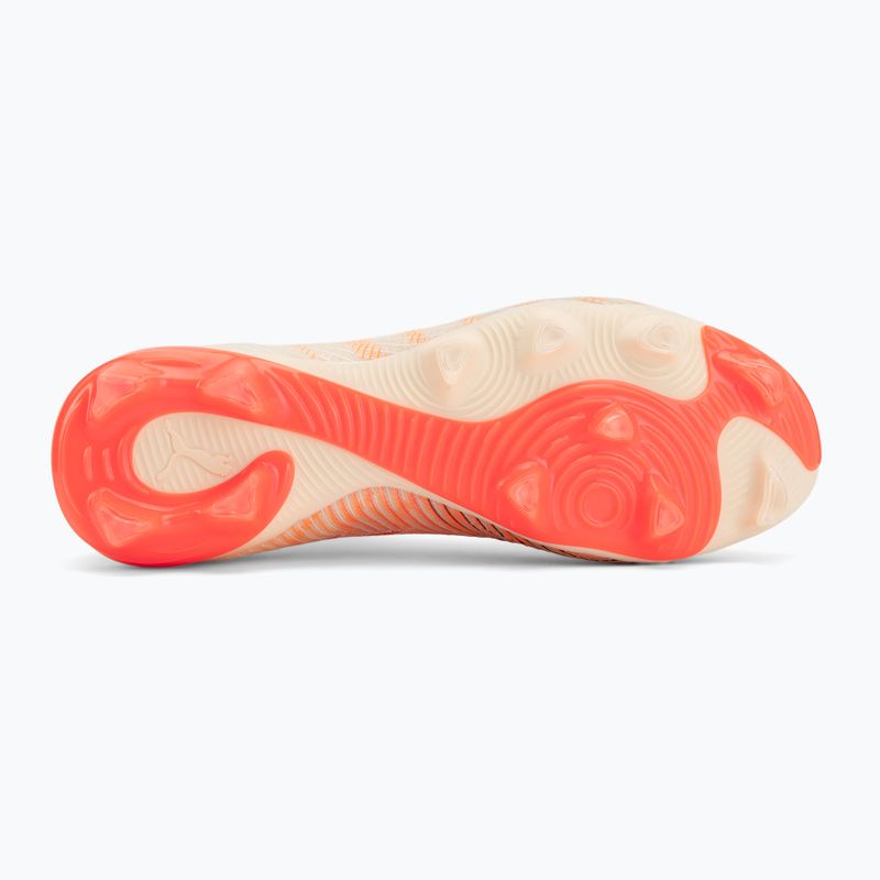 Kopačky PUMA  Future 9 Fusin FG/AG sugared almond/puma white/ultra red/puma black 4