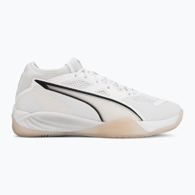 Pánské házenkářské boty PUMA Eliminate NITRO SQD 4 white 2