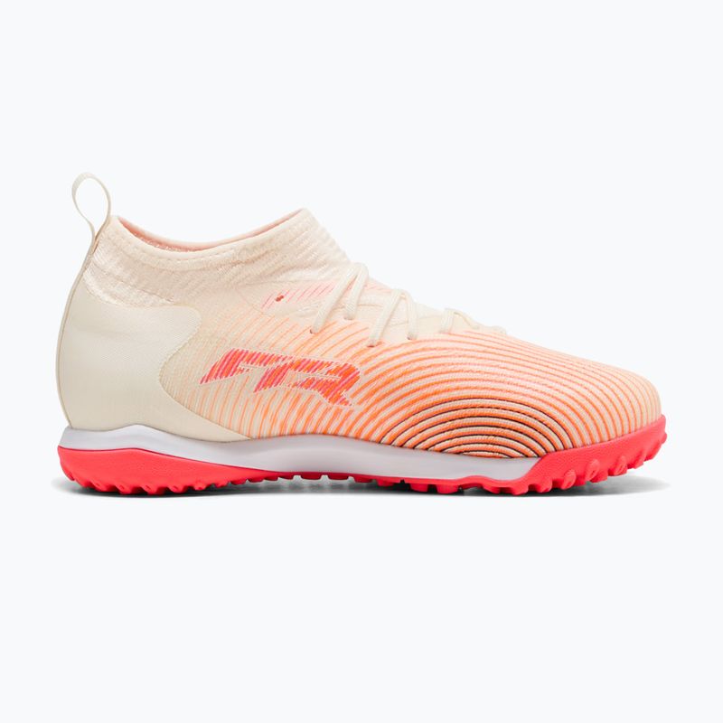 Dětské kopačky PUMA Future 9 Match TT+ Mid Jr sugared almond/puma white/ultra red/puma black 9