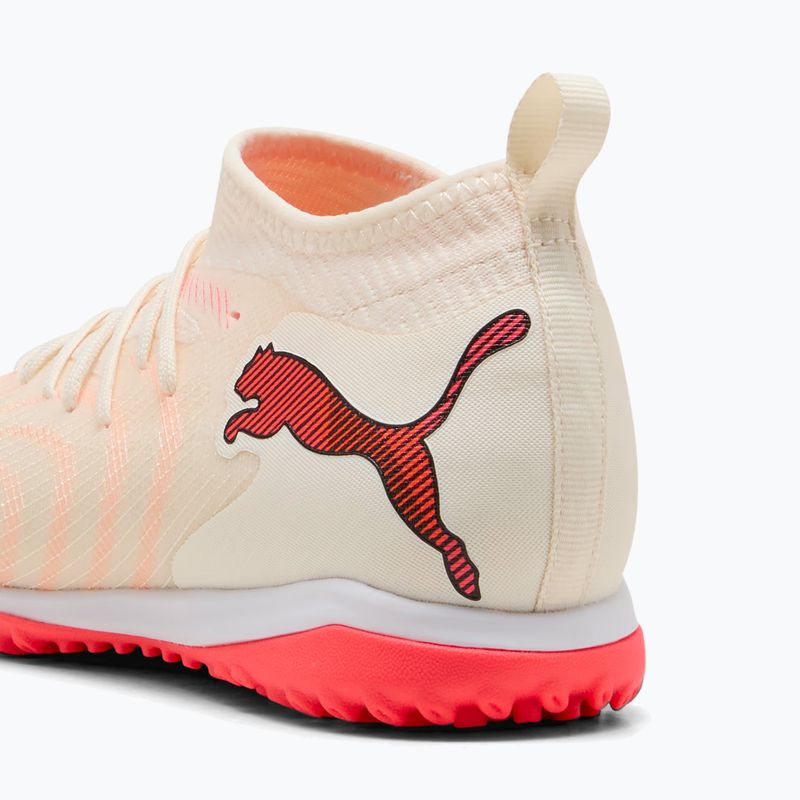 Dětské kopačky PUMA Future 9 Match TT+ Mid Jr sugared almond/puma white/ultra red/puma black 13
